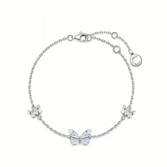 Glow in the Dark Butterfly Necklace & Bracelet Set - Luminous Jewelry